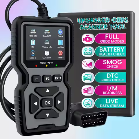 2025 V519 Professional Obd2 Scanner - Usb-Powered Automotive Diagnostic Tool with Real-Time Data Str