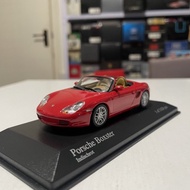 1: 43 Mini Cut Porsche Porsche Boxster 986 2002 Convertible Car Model Red