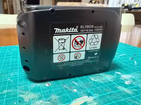 VIP New original Makita 18V battery 6.0AH 3.0AH rechargeable battery, Makita 18V charger BL1860B BL1