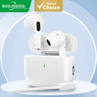 Goojodoq Bluetooth 5.0 Headphones J201 Pro 4 Wireless TWS Noise Cancelling Earbuds Waterproof for Sp