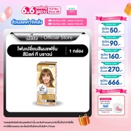 ลิเซ่ บับเบิ้ล โฟมเปลี่ยนสีผม มิลค์ ที บราวน์ Liese Bubble Color Milk Tea Brown สีน้ำตาลชานม ทำสีผม