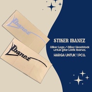 Ibanez Electric Guitar Headstock Sticker