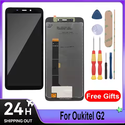 For Oukitel G2/WP32Pro/G5 LCD Display + Touch Screen Full Assembly Mobile Phone Replacement Parts Wi