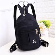 ●  [Waterproof Umbrella Bag] Dual-Purpose Travel Mini Backpack Chest Bag Ladies Korean Version Casua