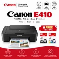 🔥FREE 1 Set Ink🔥 Canon PIXMA E410/E470/G2010 All In One Ink Efficient Printer/Laser Printer (Print/S