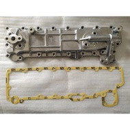OIL COOLER COVER WITH GASKET FIT ISUZU NPR NKR 4BC2 3.3L 4BE1 4BE2 3.6L ENGINE