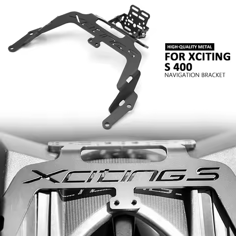 Fit For KYMCO XCITING S 400 Xciting S400 Motorcycle Accessories Phone Holder Bracket GPS Navigation 