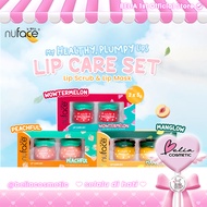 YOUTH NUFACE Lip Care Set (Lip Scrub & Lip Mask) | Removes dead skin cells on the lips