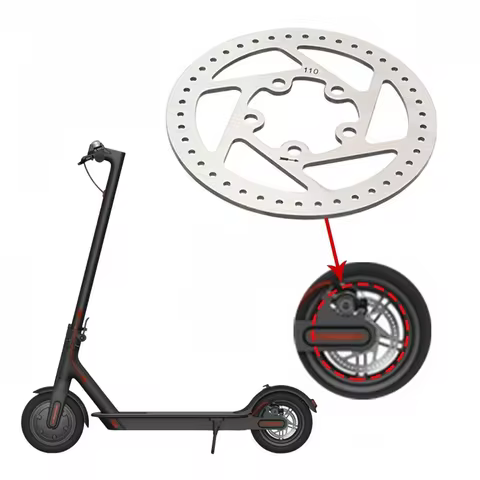 Disc Brake 110mm 5 Holes With 5 Screws For Xiaomi M365 iScooter i9 i9Max Electric Scooter Rear Wheel