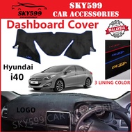 Hyundai i40 dashboard cover high quality Suede 4 Color model Lether model