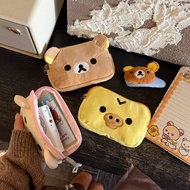 Cute Rilakkuma Camera Bag ccd Camera Storage Bag Coin Purse Card Holder Student Card Holder Storage 