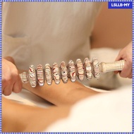 [LsllbMY] Handheld Massage Roller 9 Wheels Relaxation Professional Portable Manual Massage Tool for 