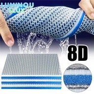 LUXELUX 1Pcs Biochemical Filter, 8D High-Density Aquarium Filter Sponge,  8-Layers Cotton Sponge Aqu