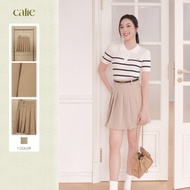 (The Upwind Kite) 2-piece pleated tulle short skirt, high quality materials, elegant basic form for 