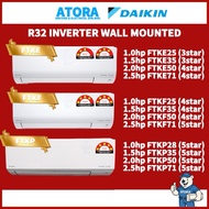 DAIKIN R32 Inverter AirCond FTKE/FTKF/FTKP series AIRCOND 1.0HP 1.5HP 2.0HP 2.5HP WIFI gin-ion