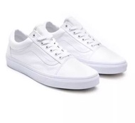 CHIEF’ VANS OLD SKOOL 全白 白色 WHITE 帆布 基本款