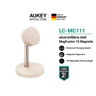 AUKEY MagFusion Qi 2.2 Wireless Charger 25W Premium Design Stable Charging Without Interruption Mode
