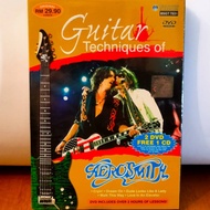 Free CD AEROSMITH Guitar Techniques of AEROSMITH (2 DVDs free CD)