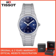 [Duty Free Original] Tissot PRX 40MM Original Blue Quartz Watch Watches Jam Tangan T137.410.11.041.0