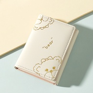 long wallet woman wallet woman Korean Version Foldable One-Piece Fashion Small Wallet Wallet Ladies