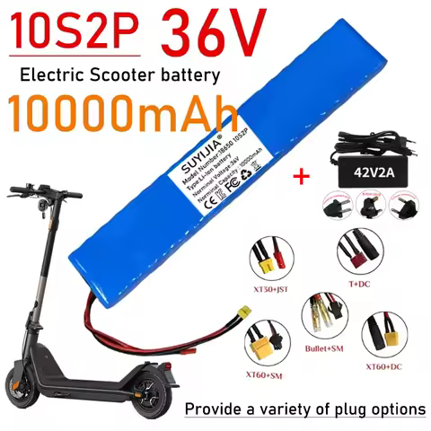 10S2P 36V 10000mAh Electric Scooter Battery Lithium Electric Scooter 500W Electric Scooter Battery 1