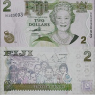 Fiji 2 Dollar UNC Condition