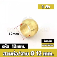 ตาไก่ แหวนสวม ล็อคท่อ ล็อคสาย กันท่อหลุด ทองเหลือง PB 4mm 6mm 8mm 10mm 12mm / Sleeves Ferrules Brass