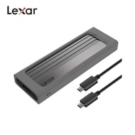 Lexar E300 M2 NVME Hard Drive Box High Speed 10Gbps - High Quality Aluminum Heatsink Case NVME SSD