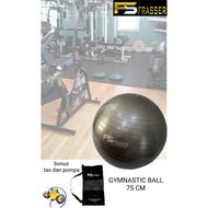 Gym Ball Fitness Ball Gym Ball Yoga Ball Pilates 75 Cm free Silve Pump