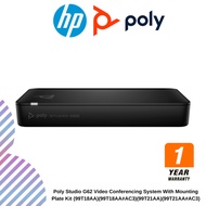 Poly Studio G62 Video Conferencing System With Mounting Plate Kit (99T18AA)(99T18AA#AC3)(99T21AA)(99
