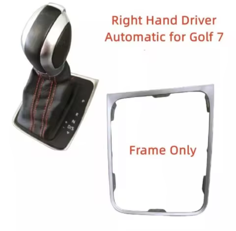 Gear Surround Trim Right Hand Drive RHD For VW Golf 7 MK7 7.5 E Golf Automatic DSG Gear Shift Knob L
