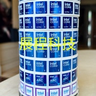 New Original ULTRA I5 I7 I9 ARC U9 Notebook Desktop 14th Generation Computer CPU Label Sticker