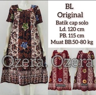 OZERA - DASTER BL BATIK  CETAK SOLO TEBAL TERBARU LD 120 CM DASTER KEKINIAN MUAT BB 50-80 KG DASTER WANITA TERBARU