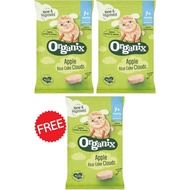 [BUY 2 FREE 1] Organix Apple Rice Cake Clouds 40g (7M+)