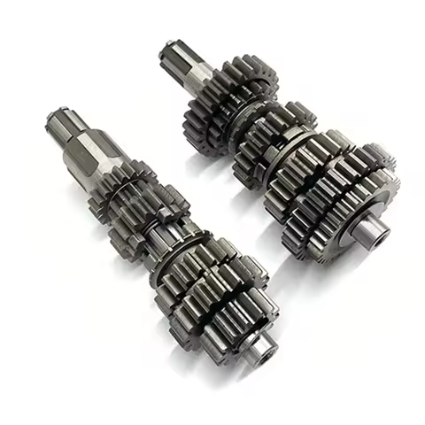 Motorcycle Main Countershaft Gearbox Shaft For Zongshen CBS250 CBS300 250cc 300cc Engine Sets Of Tee