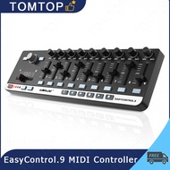 Worlde EasyControl.9 Portable Mini USB 9 Slim-Line Control MIDI Controller