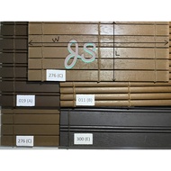 OWB-PRE ORDER ONLY (CUSTOMIZE)-Outdoor Wooden Blinds (DIRECT FROM MANUFACTURER) 户外木帘 (厂家直销)100% Authentic