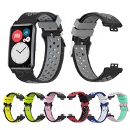 [HOT JUXXKWIHGWH 514] สายรัดข้อมือสำหรับ Huawei Watch Fit สร้อยข้อมือกีฬาสำหรับ Huawei Fit Smart Watch เปลี่ยนสายรัดซิลิโคน Correa