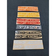 OZ RACING CUTTING RIM STICKER