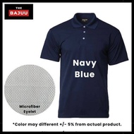 (8XL-14XL) Plus Size Microfiber Polo T-Shirt