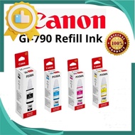 หมึกcanonหมึกเติม(พร้อมกล่อง) CanonGI-790 หมึกเติมแท้ %ใช้กับพริ้นเตอร์อิงค์เจ็ท PixmaG1010G2000G201