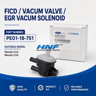 MAZDA 2 | 3 | 6 | CX3 CX5 CX9 TC 2.5 CX30 FICD VACUUM VALVE / EGR VACUUM SOLENOID (PE01-18-751)