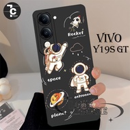HP [GCR138]Silicone VIVO Y19S GT Y04 4G 2025hp VIVO Y29S 2025 Cute astronaut wallpaper Motif, trendy