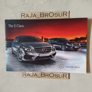 Poster brochure catalog booklet Mercedes benz The E Class Mercy E200 E 200 E250 E 250 E400 E 400 201