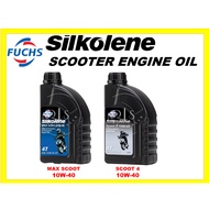FUCHS SILKOLENE MAX SCOOT 10W/40 SCOOT 4 10W/40 (1 LITRE) / SCOOTER ENGINE OIL / MOTORCYCLE OIL