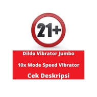 Sex Toys - Dildo Jumbo Vibrator 10x Mode Getaran
