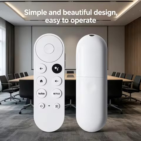G9N9N Voice Remote Control for Google Chromecast 4K Snow Compatible with Google TV Streaming Stick Y