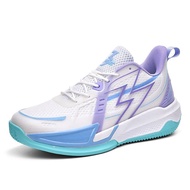 Nam Thoáng Khí Thời Trang Giày Bóng Rổ Da Tổng Hợp Trên Đế PU Thoải Mái Giày Thể Thao Sneaker Cho Tấ