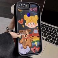For OPPO R15 Pro R11s R11 R17 Case Cartoon Bear Soft Silicone Edge Shockproof All Inclusive Camera Lens Protection Case