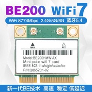 BE200HMW WIFI7 Dual Band 5G Built-in Gigabit Wireless Network Card MINIPCIE 5.4 Bluetooth AX8774